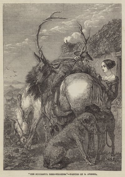 The Successful Deer-Stalkers by Richard Ansdell